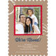 Brown Home Stamp Photo Moving Announcements Image 6 of 6